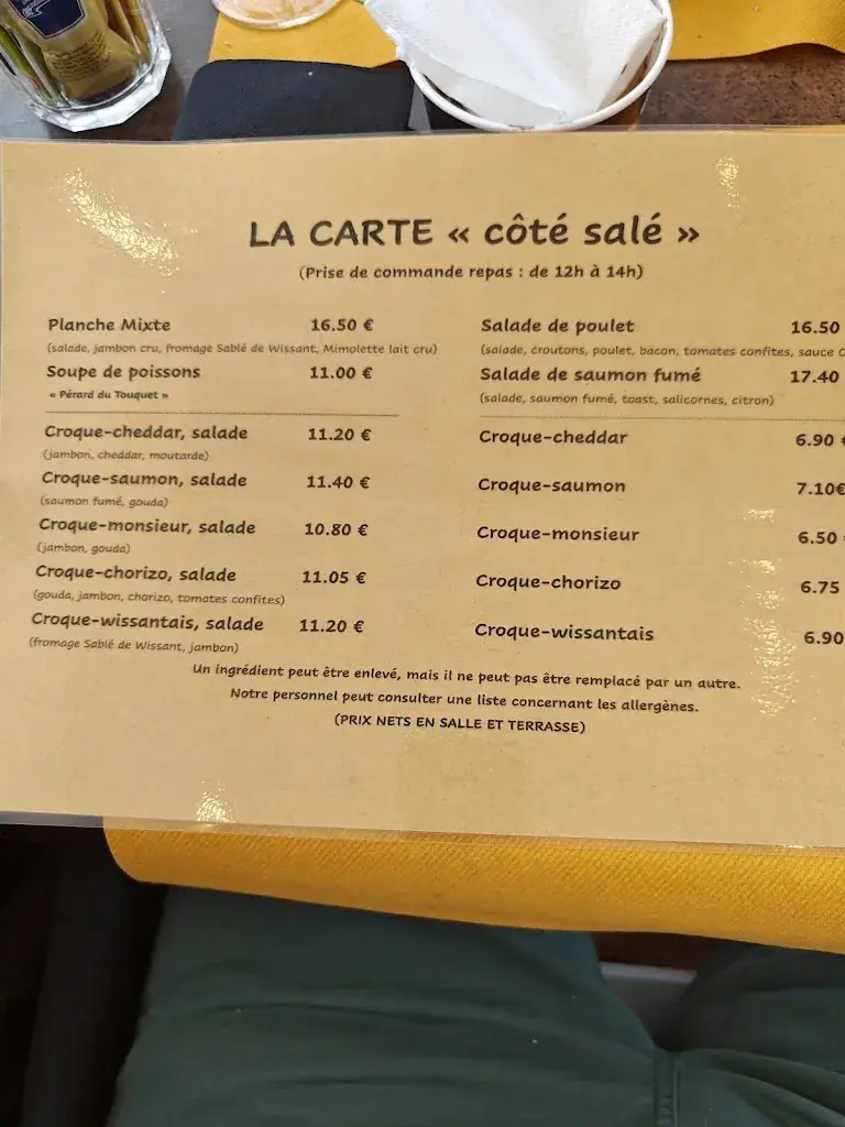 Menu_Les Sables d'Opale_Wissant_image_4