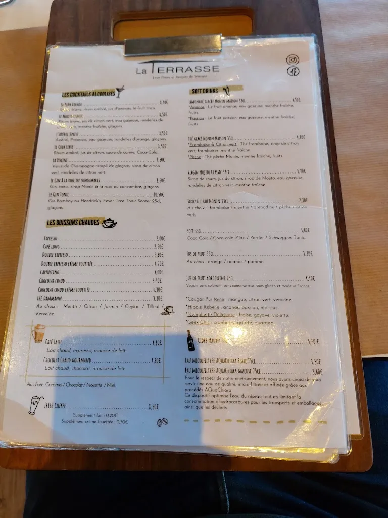 Menu_La Terrasse des filles Wissant_Wissant_image_3