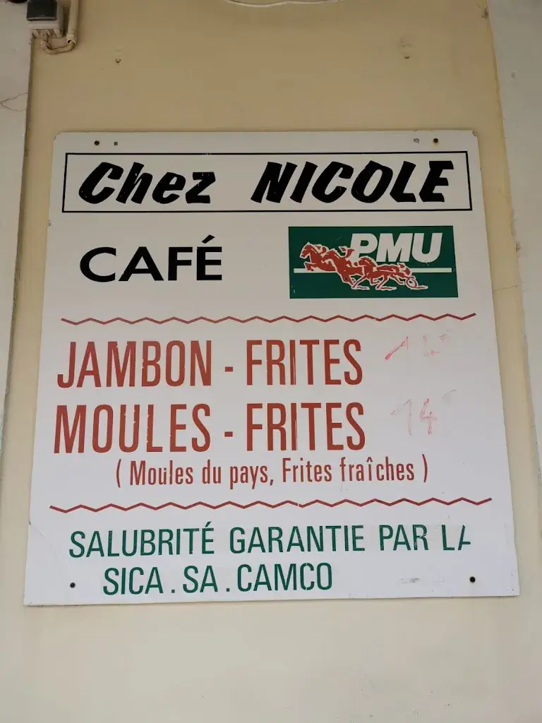 Menu_Chez Nicole Café PMU_Wissant_image_2