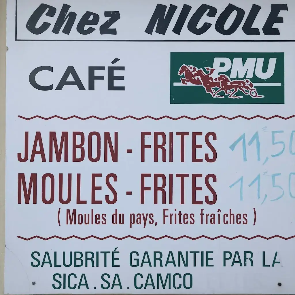 Menu_Chez Nicole Café PMU_Wissant_image_4