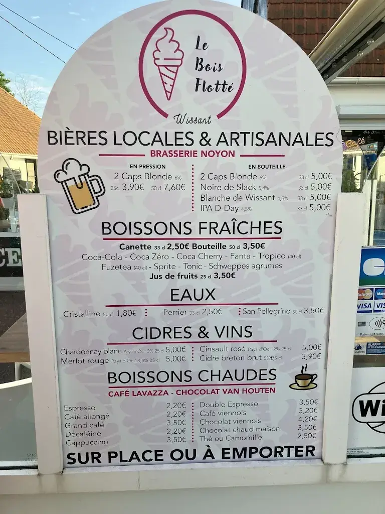 Menu_Le Bois Flotté - Wissant_Wissant_imagen_2