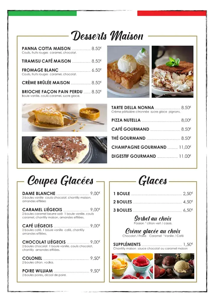Menu_LE TRAIN DE VIE - RESTAURANT ITALIEN_Claye-Souilly_image_1