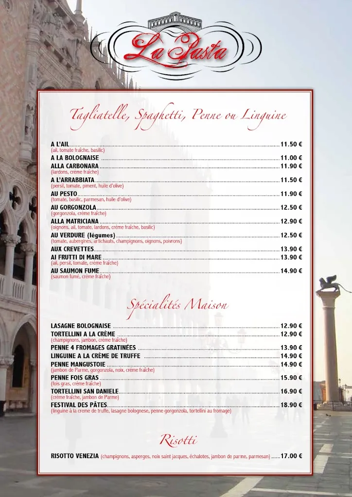 Menu_Venezia Restaurant Fresnes-sur-Marne_Fresnes-sur-Marne_image_3