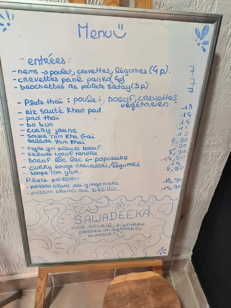Menu_Sawadeeka restaurant thaïlandais & coffee shop_Ablon-sur-Seine_image_2
