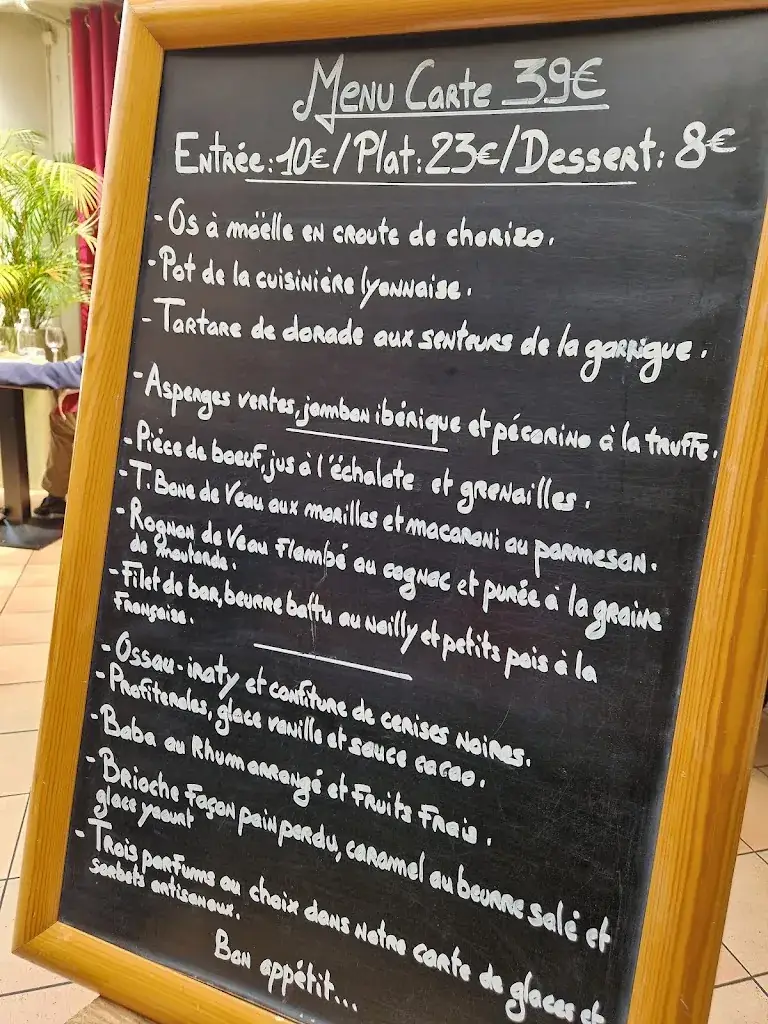 Menu_Le Bistrot du Théatre_Jouy-le-Moutier_image_1