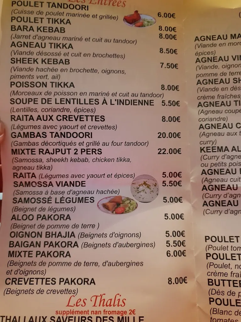 Menu_Restaurant Rajput_Conflans-Sainte-Honorine_image_3