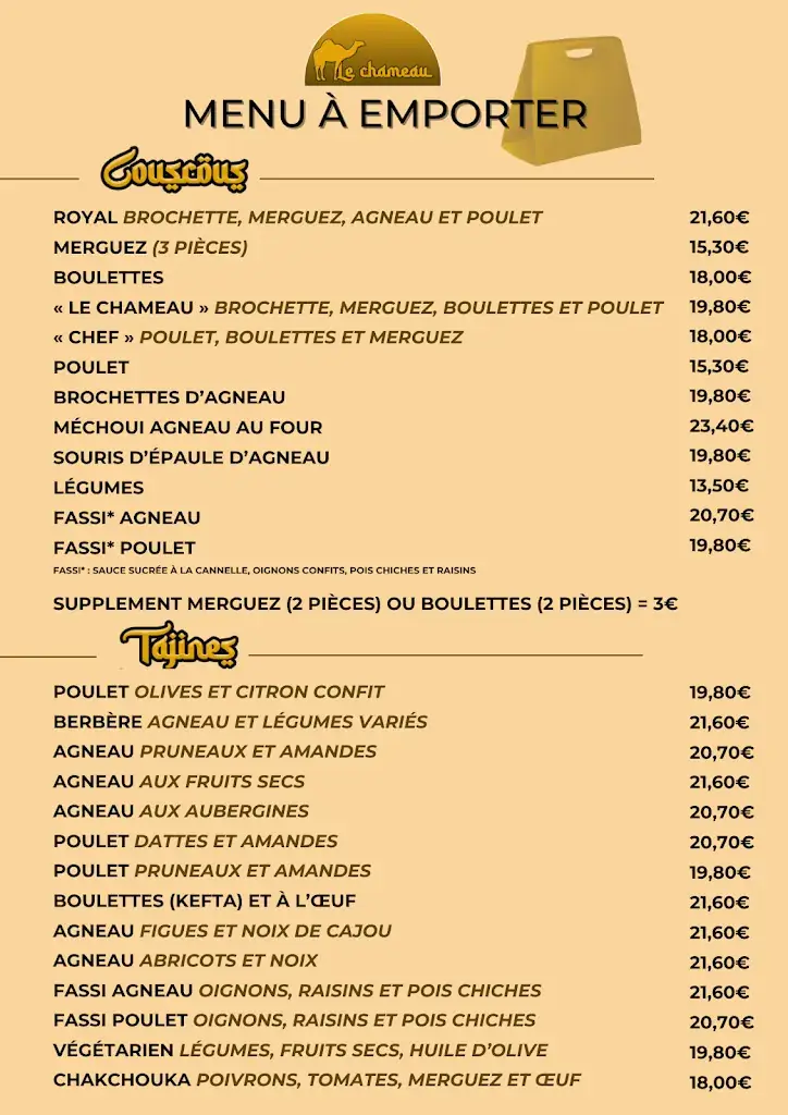 Menu_Le Chameau_Neuville-sur-Oise_immagine_3