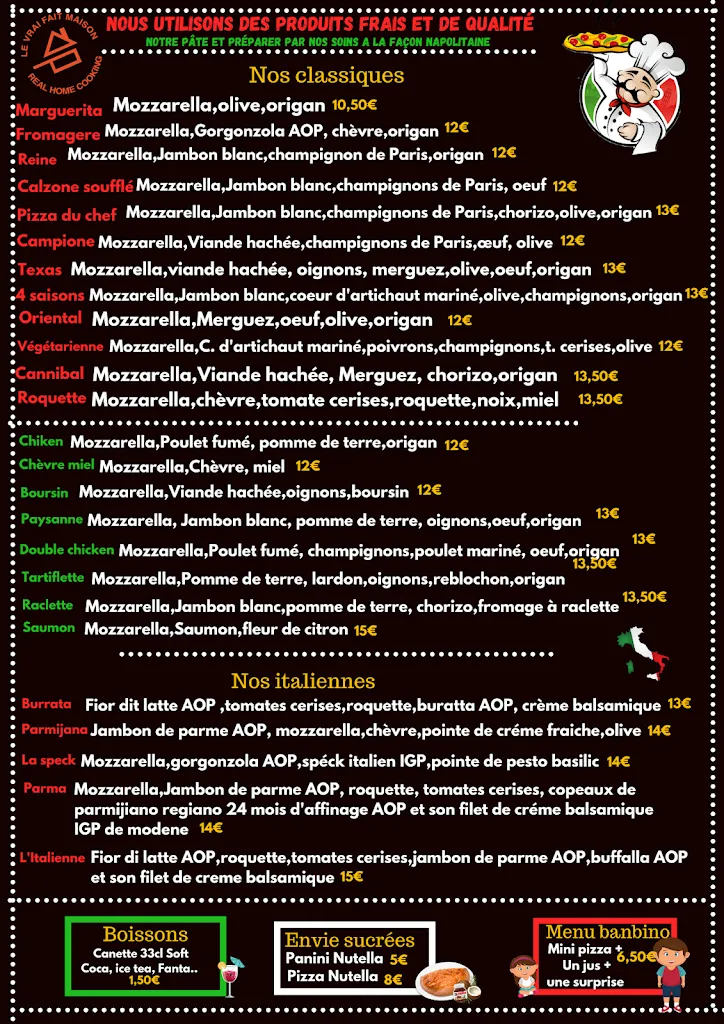 Menu_Gusto Della pizza_Attainville_image_1