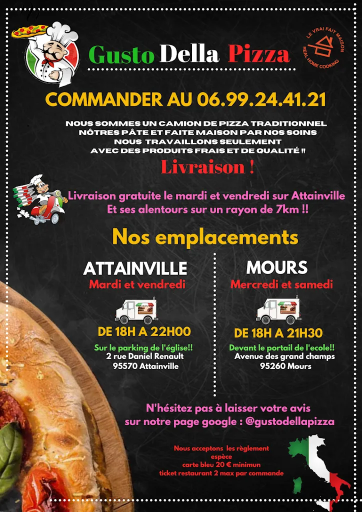 Menu_Gusto Della pizza_Attainville_image_2