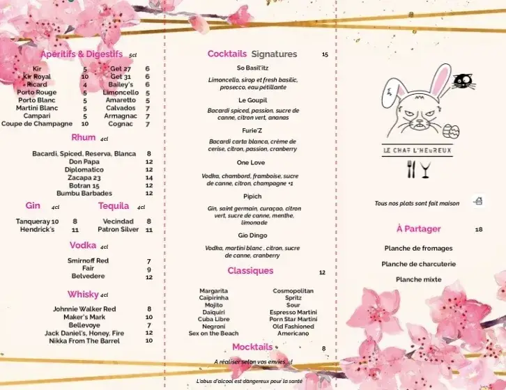 Menu_Le Chat l’Heureux_Ézanville_image_2