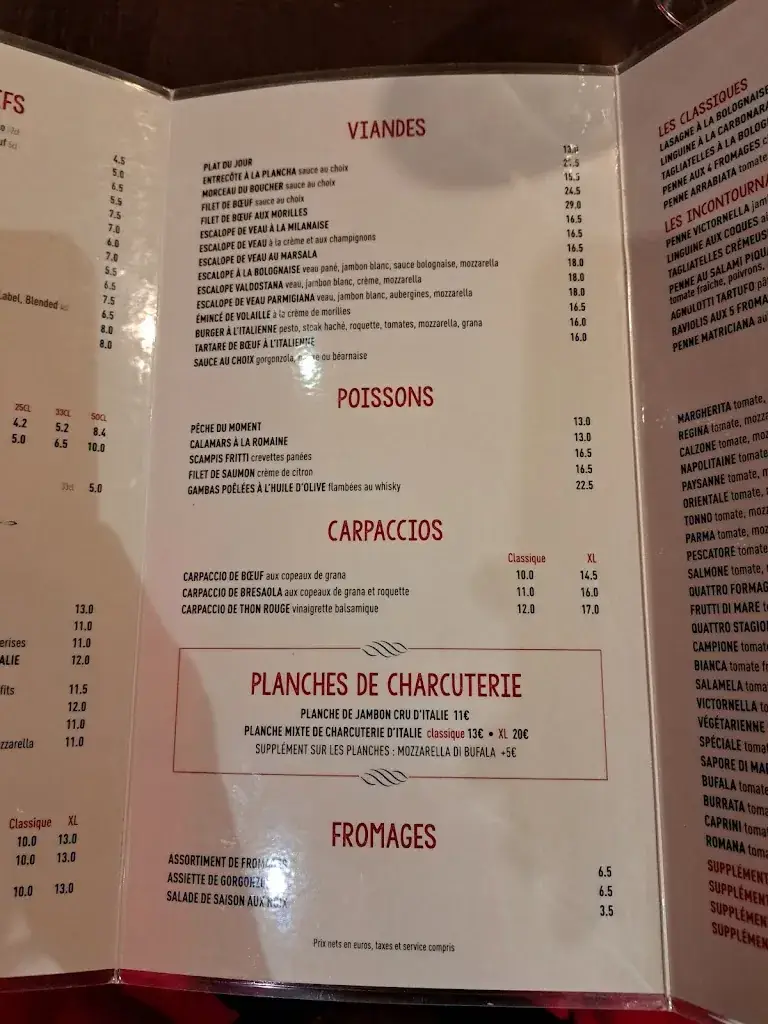 Menu_Le Victornella_Athis-Mons_image_1