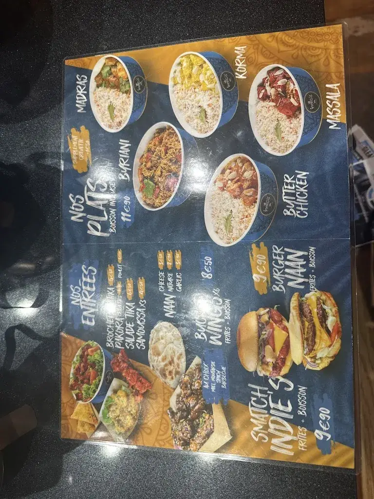 Menü_INDIE'S Street Food_Athis-Mons_Bild_4