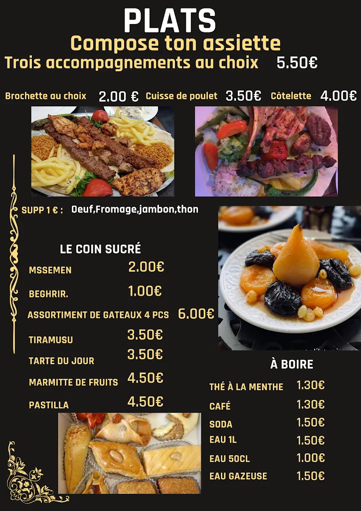Menu_Restaurant Le Mystic_Athis-Mons_imagen_2