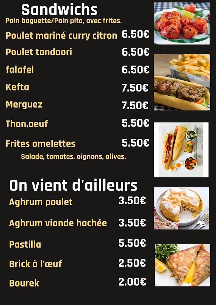 Menu_Restaurant Le Mystic_Athis-Mons_imagen_3