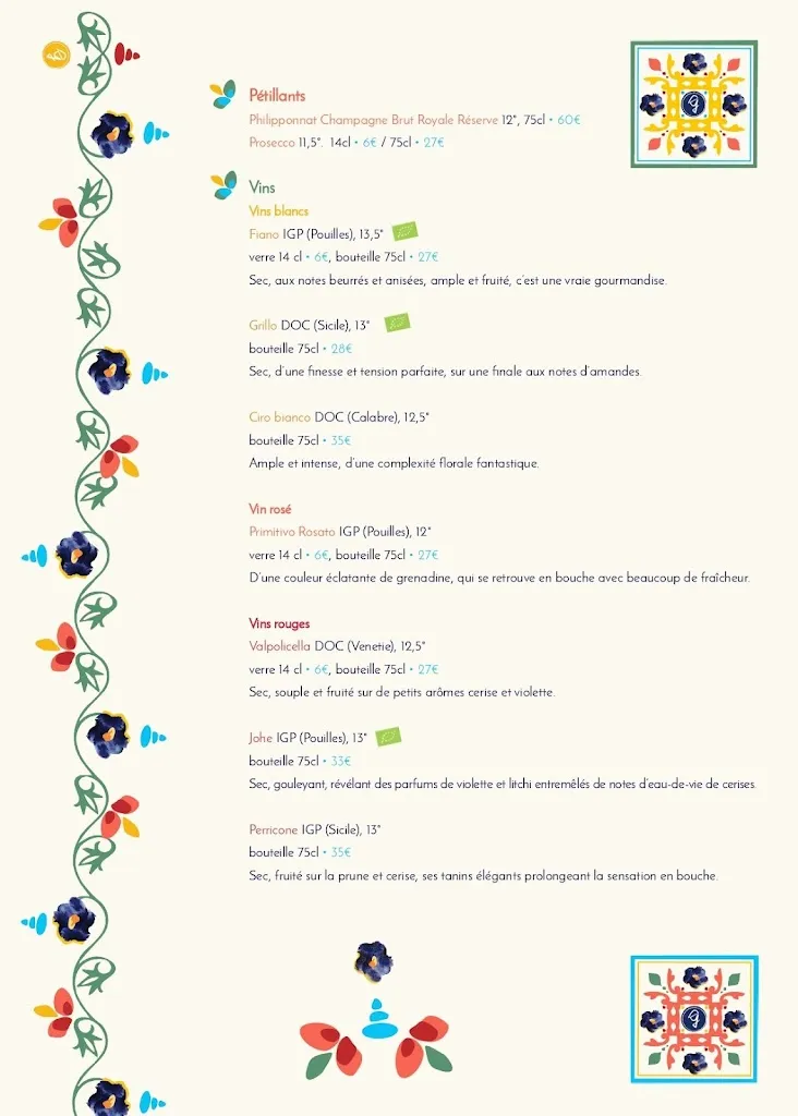 Menu_Gabin - Restaurant italien à Asnières-sur-Seine_Asnières-sur-Seine_image_3