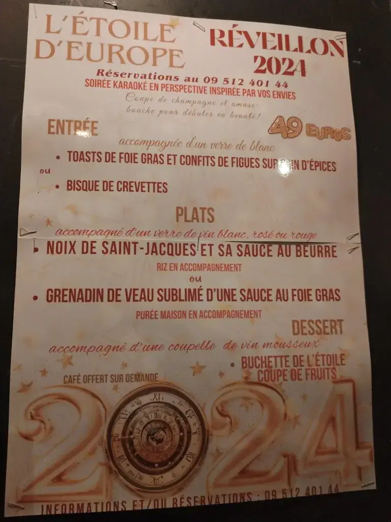 Menu_Brasserie L'étoile d'Europe_Asnières-sur-Seine_image_2