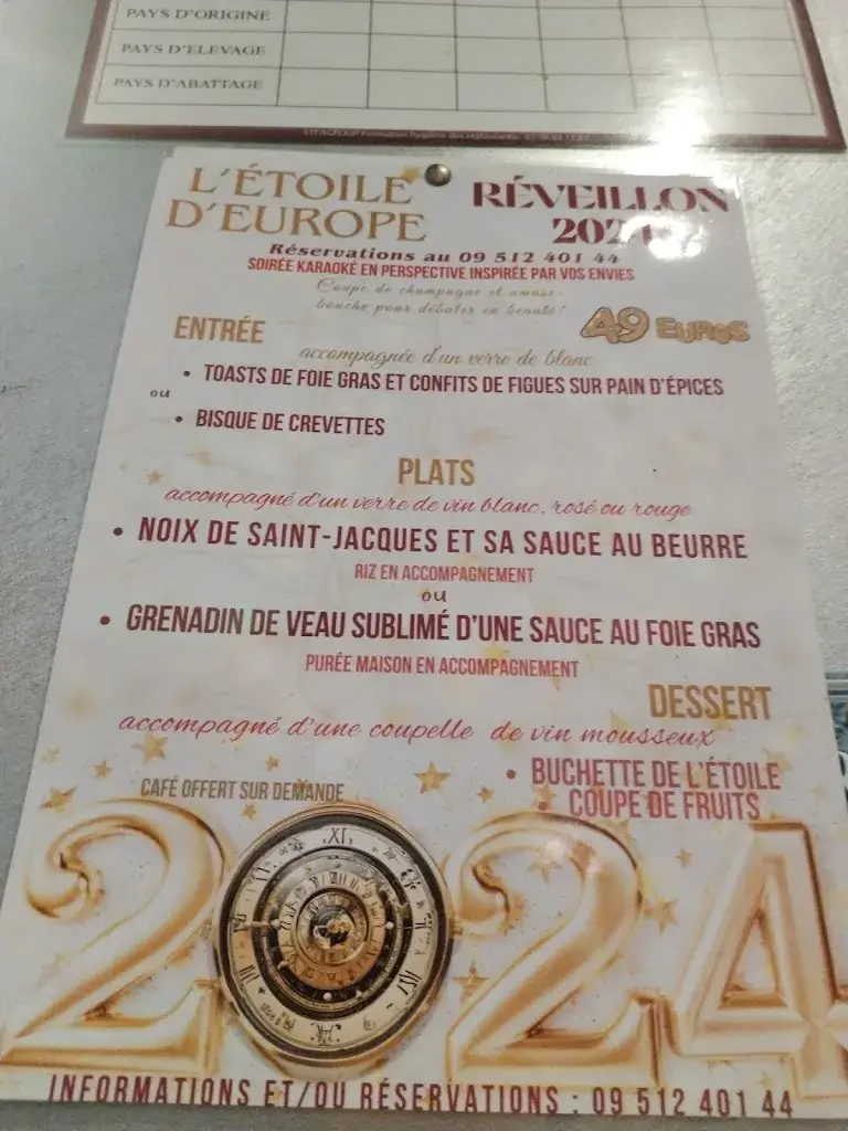 Menu_Brasserie L'étoile d'Europe_Asnières-sur-Seine_image_4