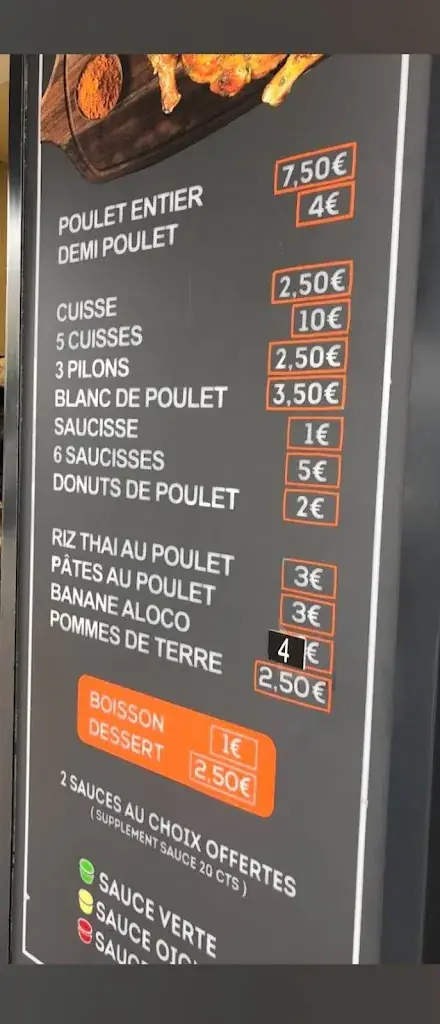 Menu_MASTER POULET - Villiers-le-Bel_Arnouville_image_2