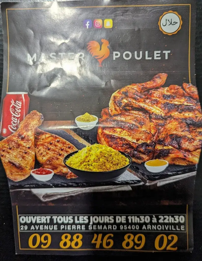 Menu_MASTER POULET - Villiers-le-Bel_Arnouville_image_3