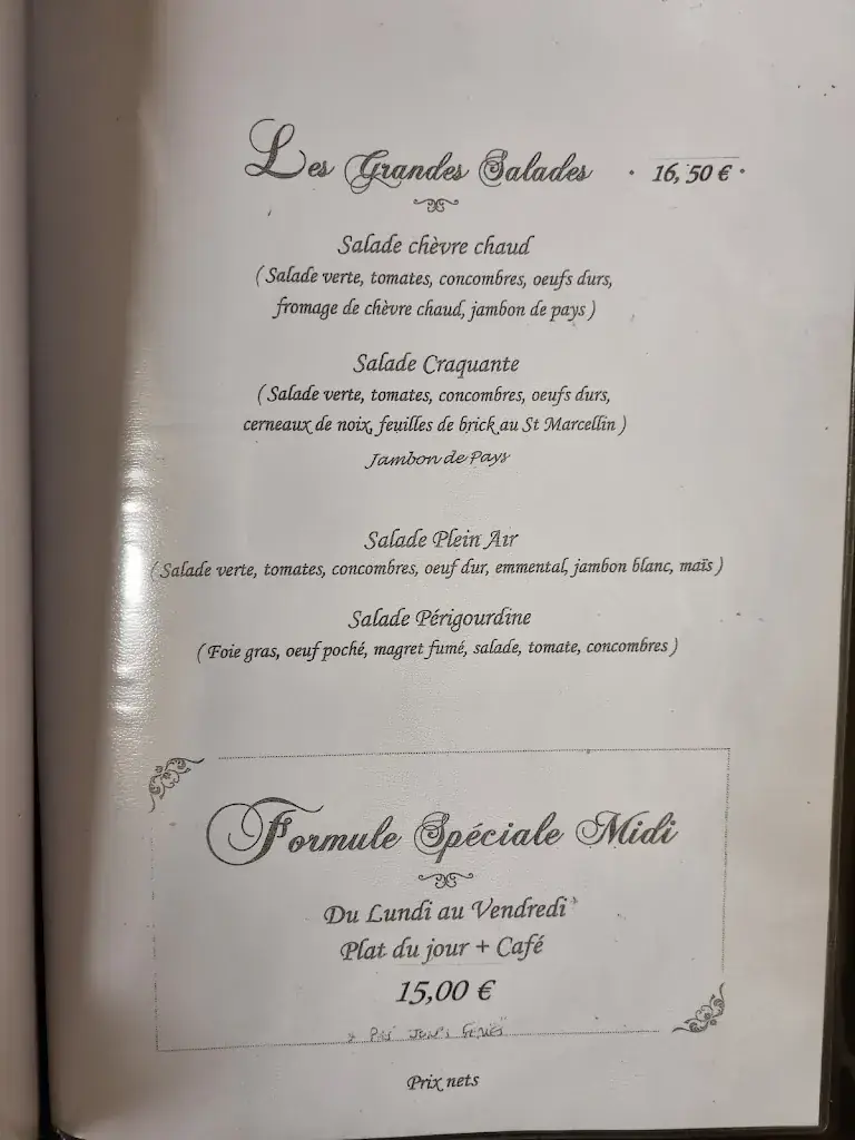 Menu_Le Plein Air_Arnouville_image_1