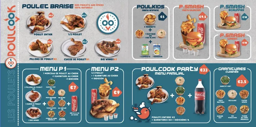 Menu_POULCOOK VILLIERS LE BEL_Villiers-le-Bel_image_1