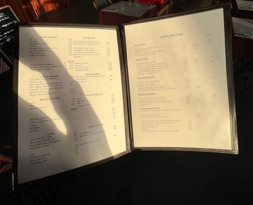 Menu_Benvenuti Al Sud_Gonesse_image_4