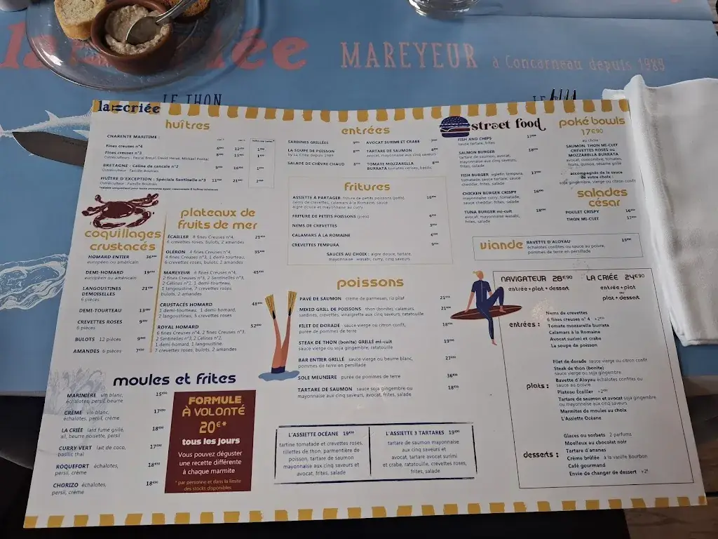 Menu_La Criée Gonesse_Gonesse_image_3