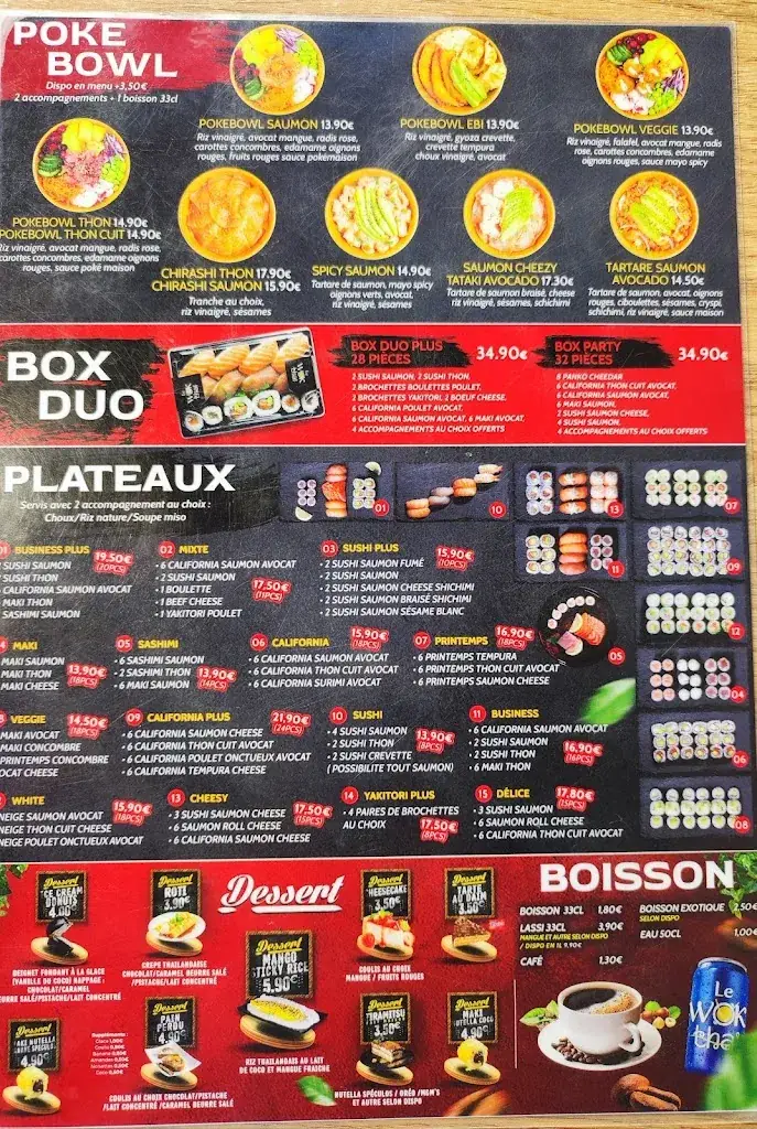 Menu_Le Wok Thaï - Villiers-le-Bel_Villiers-le-Bel_image_3