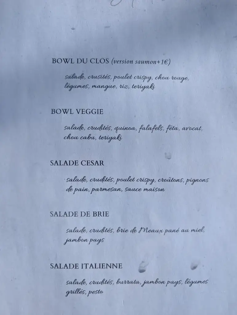 Menu_Le Clos - 93 AUBERVILLIERS_Aubervilliers_image_1