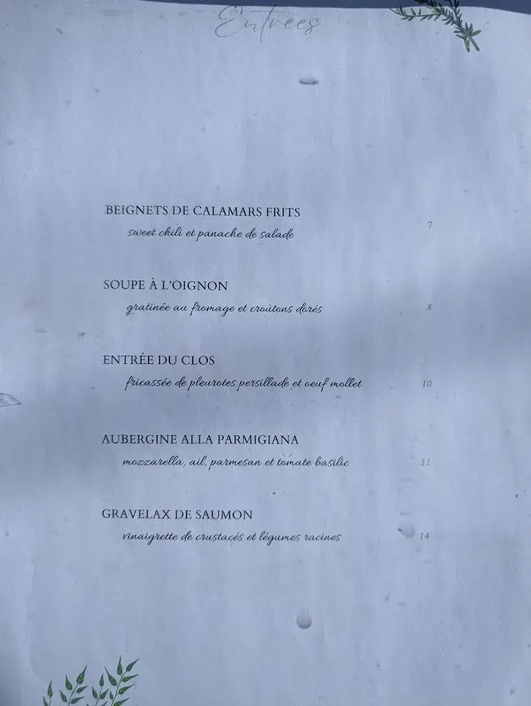 Menu_Le Clos - 93 AUBERVILLIERS_Aubervilliers_image_4