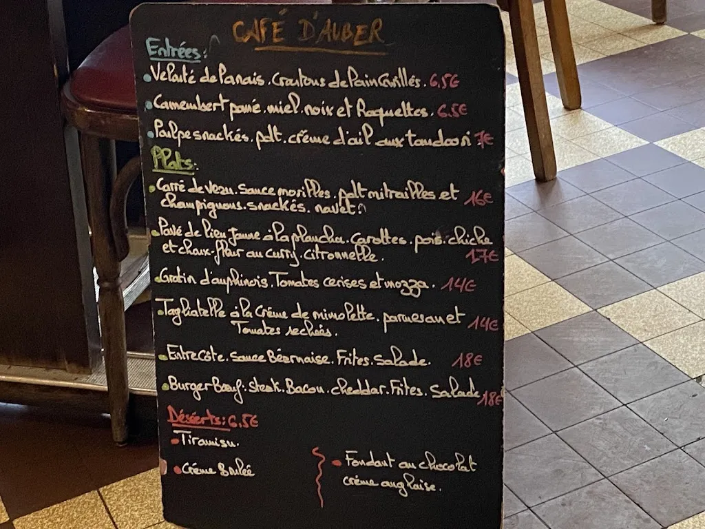 Menu_Le café d'Auber_Aubervilliers_image_1