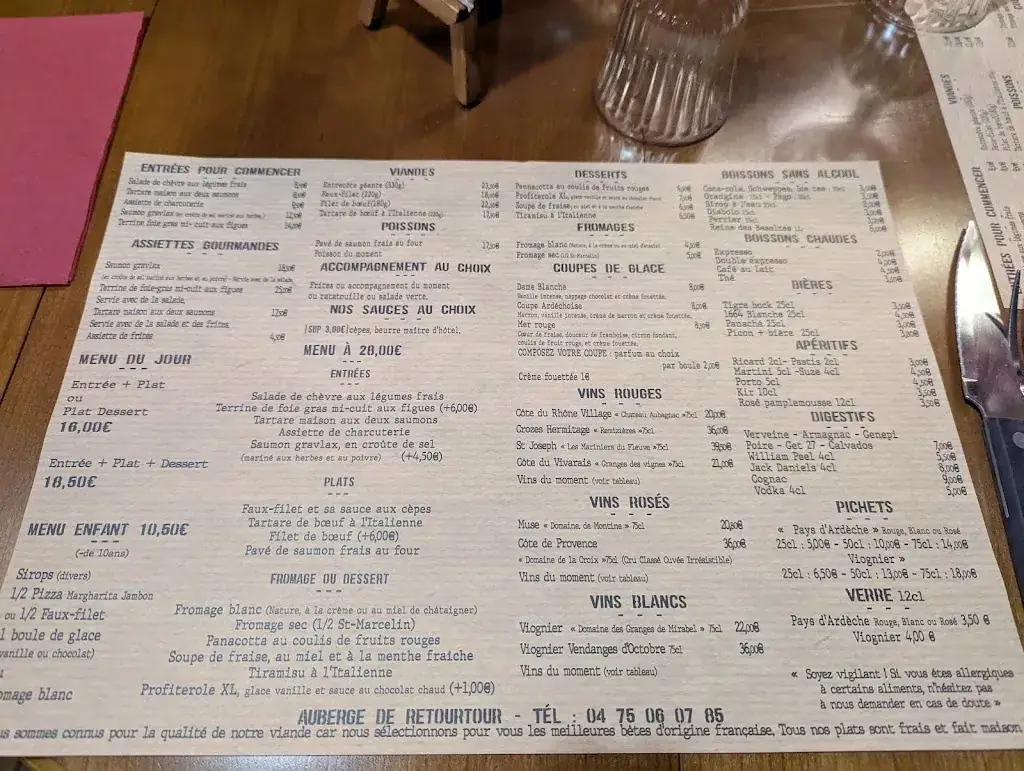 Menu_Auberge du Retourtour_Lamastre_image_1