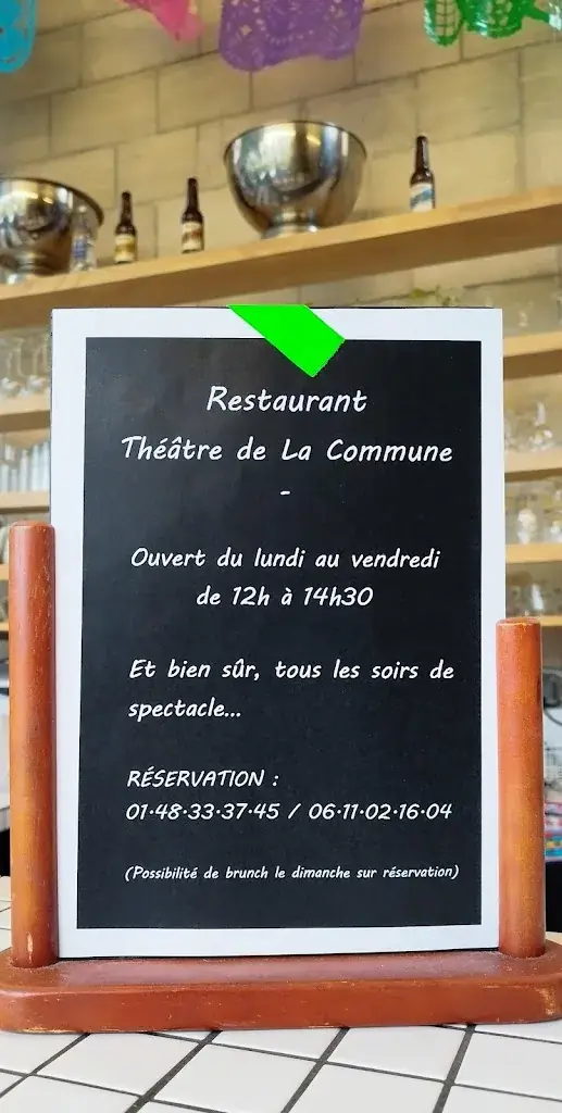 Menu_Le Restaurant de la Commune_Aubervilliers_image_2