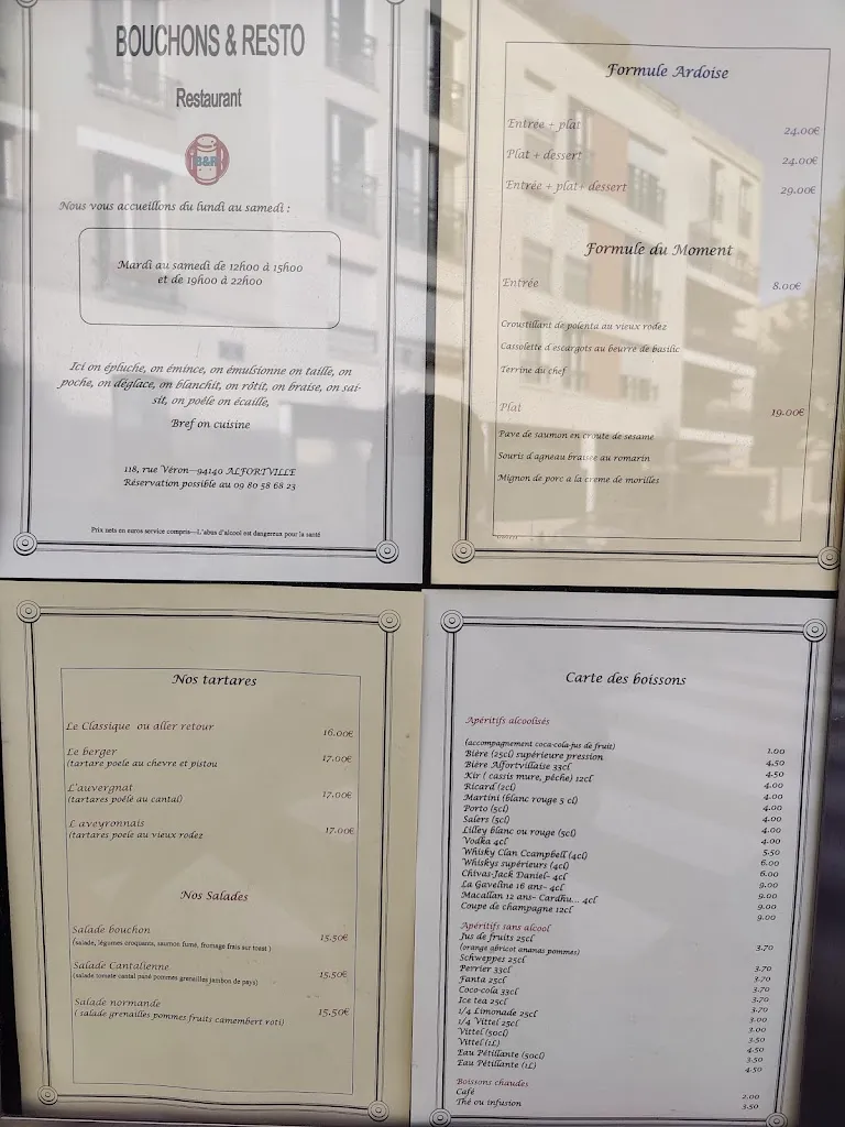 Menu_Bouchons & Resto_Alfortville_imagen_1