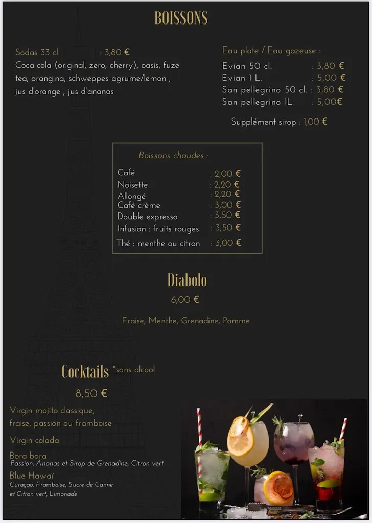 Menü_No time's restaurant Maisons-Alfort_Maisons-Alfort_Bild_3