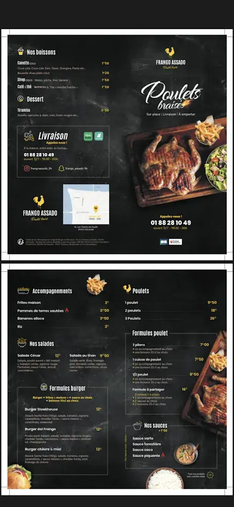Menu_FRANGO ASSADO_Alfortville_image_1