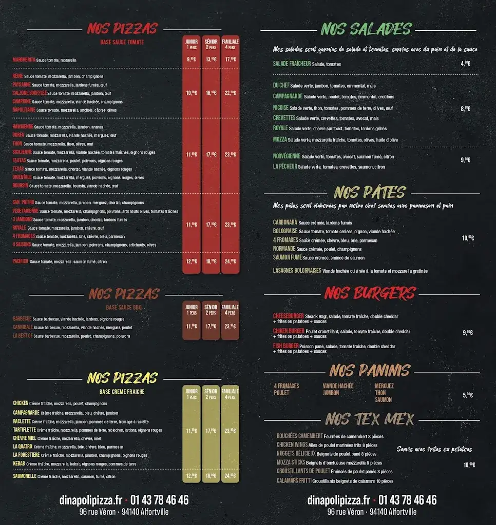 Menu_Di Napoli Pizza_Alfortville_image_2