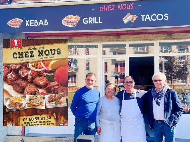Chez nous restaurant rapide kebab turc restaurant in Bagneaux-sur-Loing