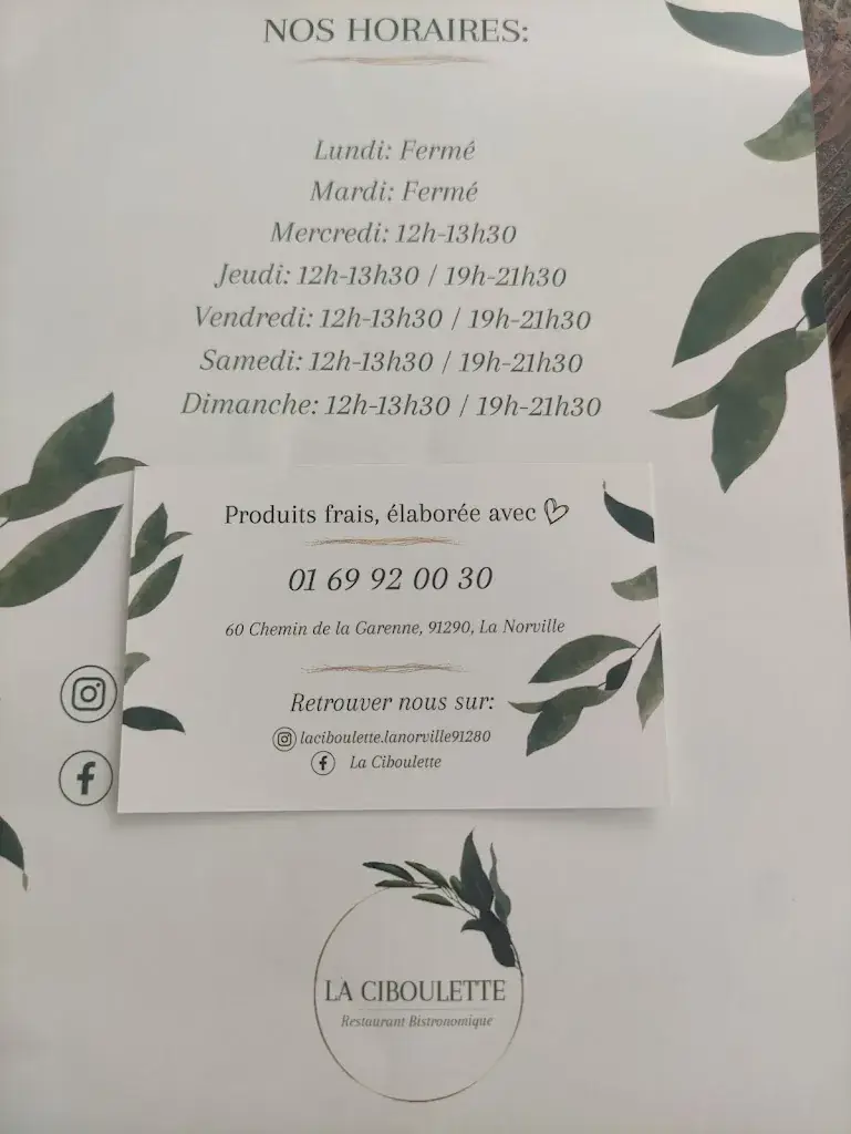 Menu_La Ciboulette_Norville_image_3