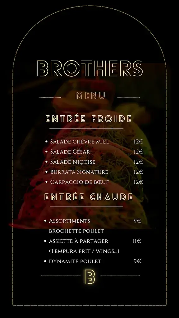 Menu_BROTHERS ✨_Arpajon_image_1