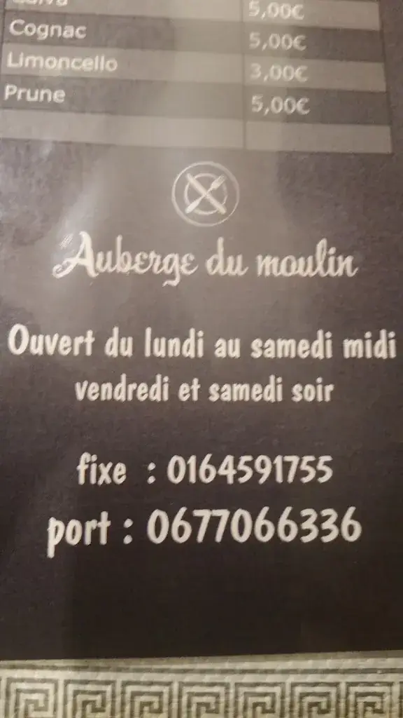 Menu_Auberge du Moulin_Ollainville_image_4