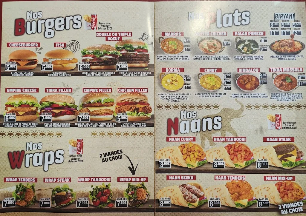 Menu_SPICE VILLAGE ARPAJON 🌮🌯🍔🍗🥘_Arpajon_image_2