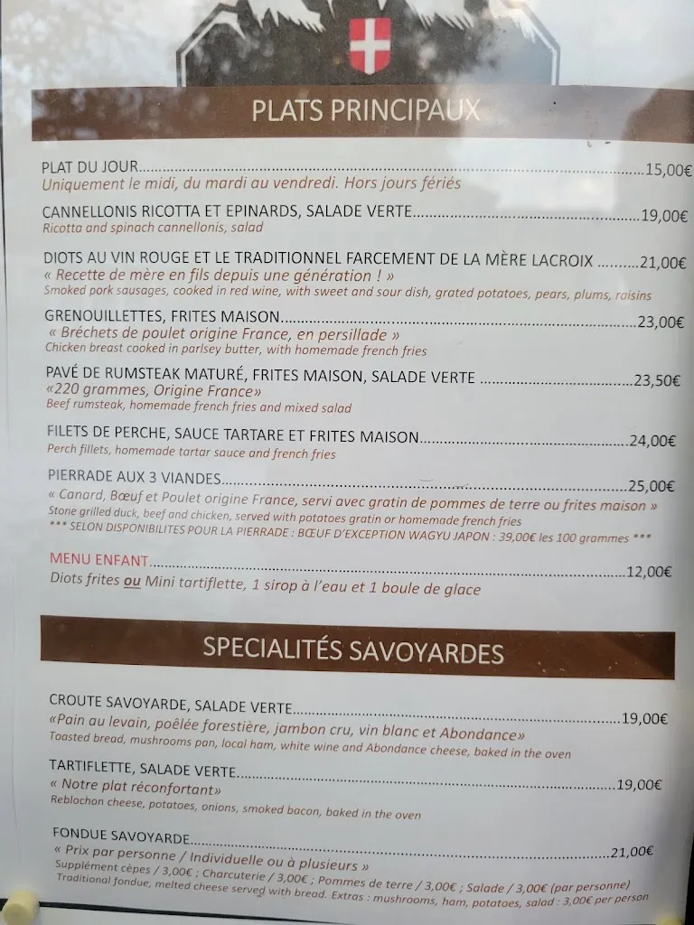 Menu_La Croix du Mont Blanc_Saint-Gervais-les-Bains_image_1
