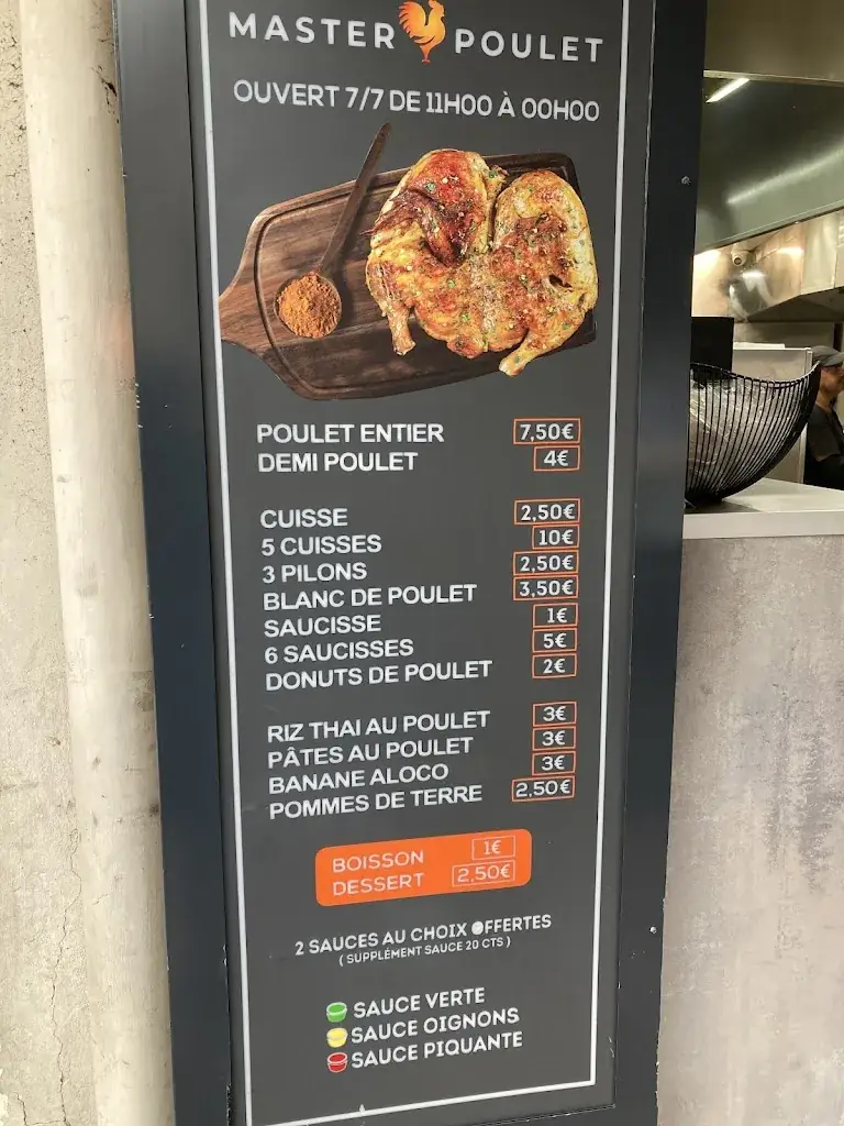 Menu_MASTER POULET - Argenteuil_Argenteuil_image_3