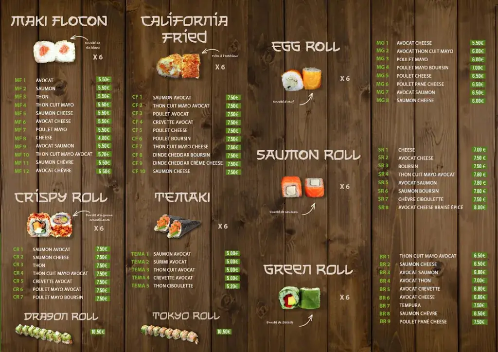 Menu_LE BAMBOO_Argenteuil_image_3