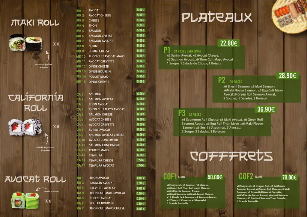 Menu_LE BAMBOO_Argenteuil_image_4