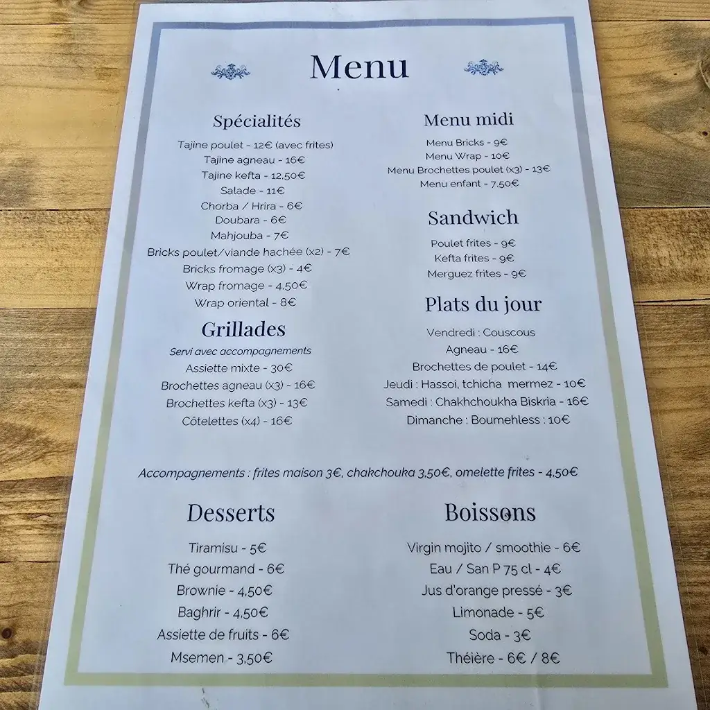 Menu_LISA ROAST_Argenteuil_image_1