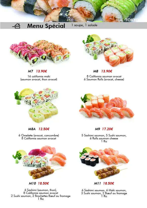 Menu_SARL T O K Y O_Argenteuil_image_1