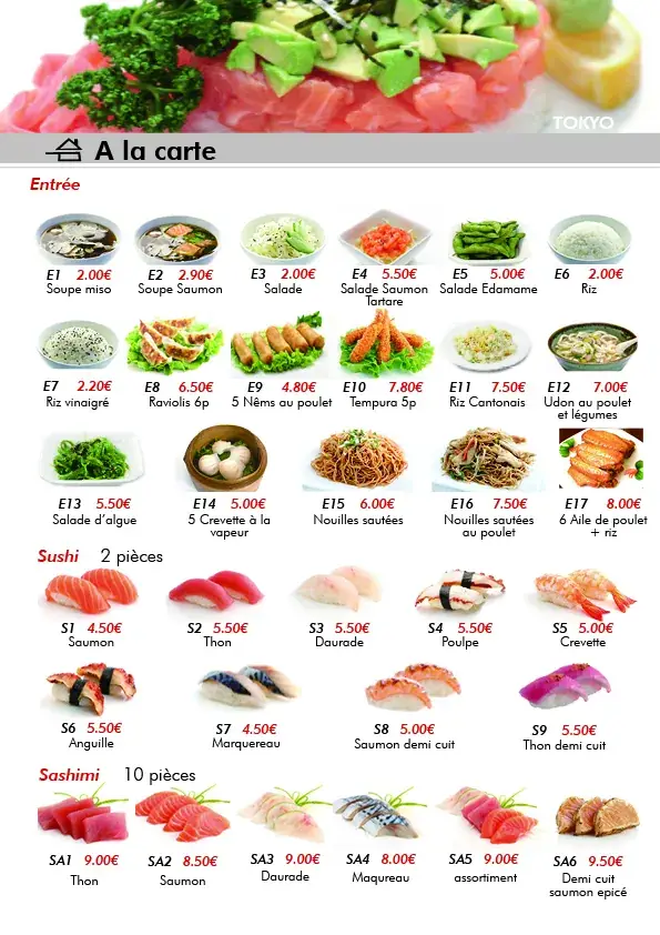 Menu_SARL T O K Y O_Argenteuil_image_2
