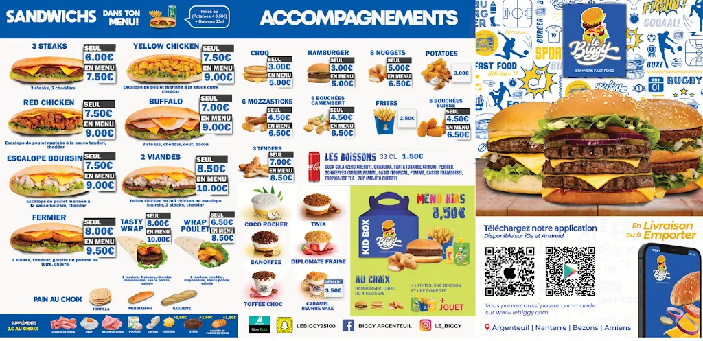 Menü_Le Biggy_Argenteuil_Bild_2